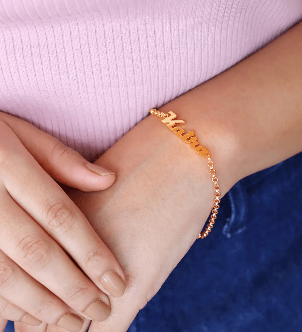 Moonlight Name Bracelet