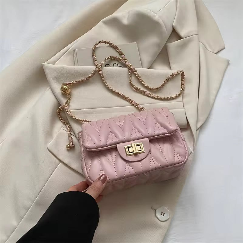 Mini Quilted Chain Bag