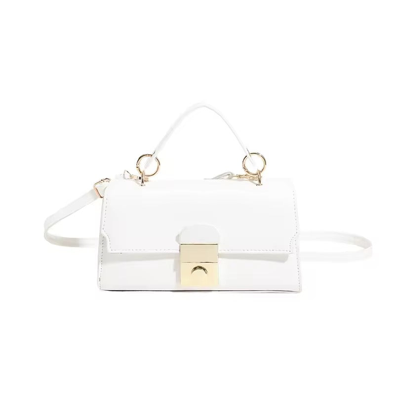 Mini Flap Lock Crossbody Bag