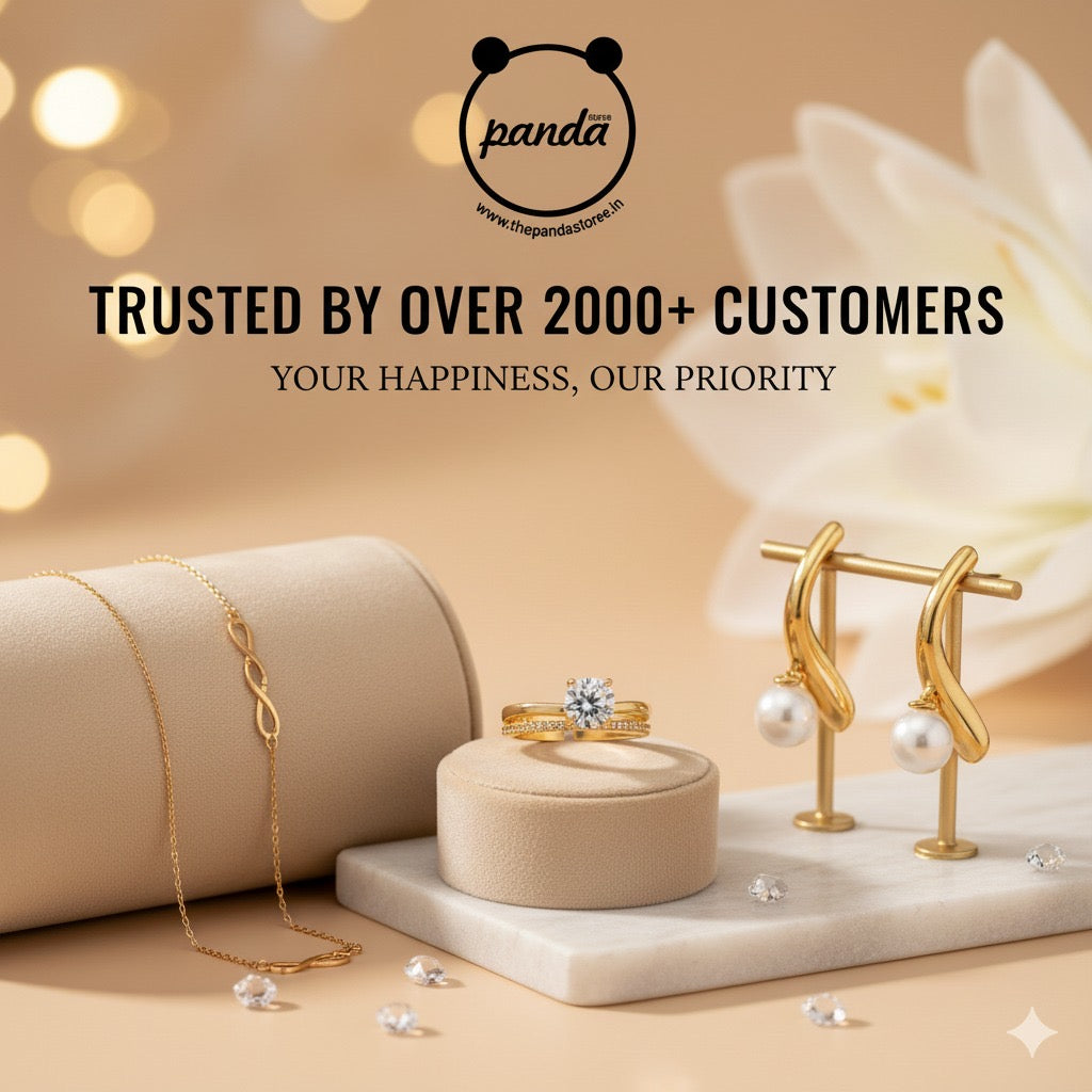 18K Gold Plated Double Layer Chain Necklace – Waterproof & Skin Safe