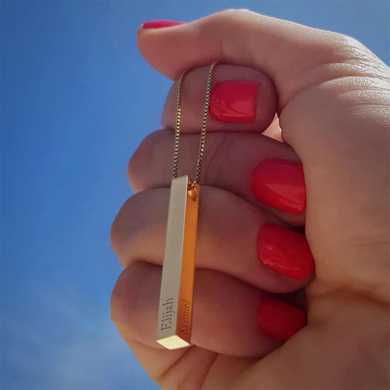 Personalised Bar Necklace