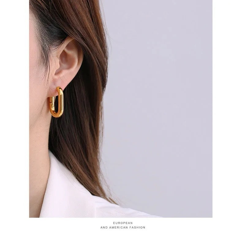 RectaSquare Chic Earrings