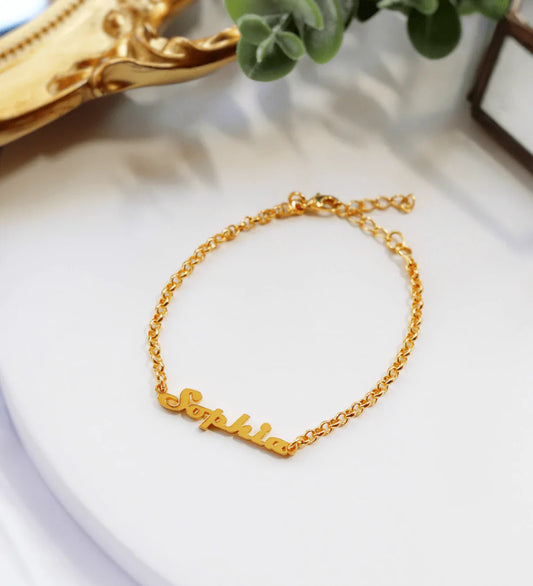 Moonlight Name Bracelet