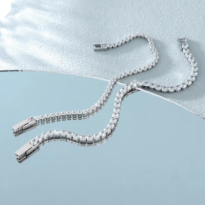 18K Gold Plated Classic Tennis Bracelet