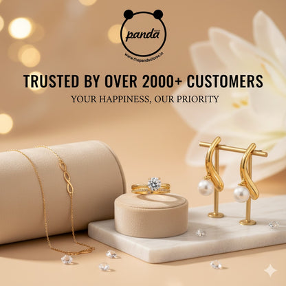 18K Gold Plated Chunky Heart Chain Necklace – Waterproof & Skin Safe