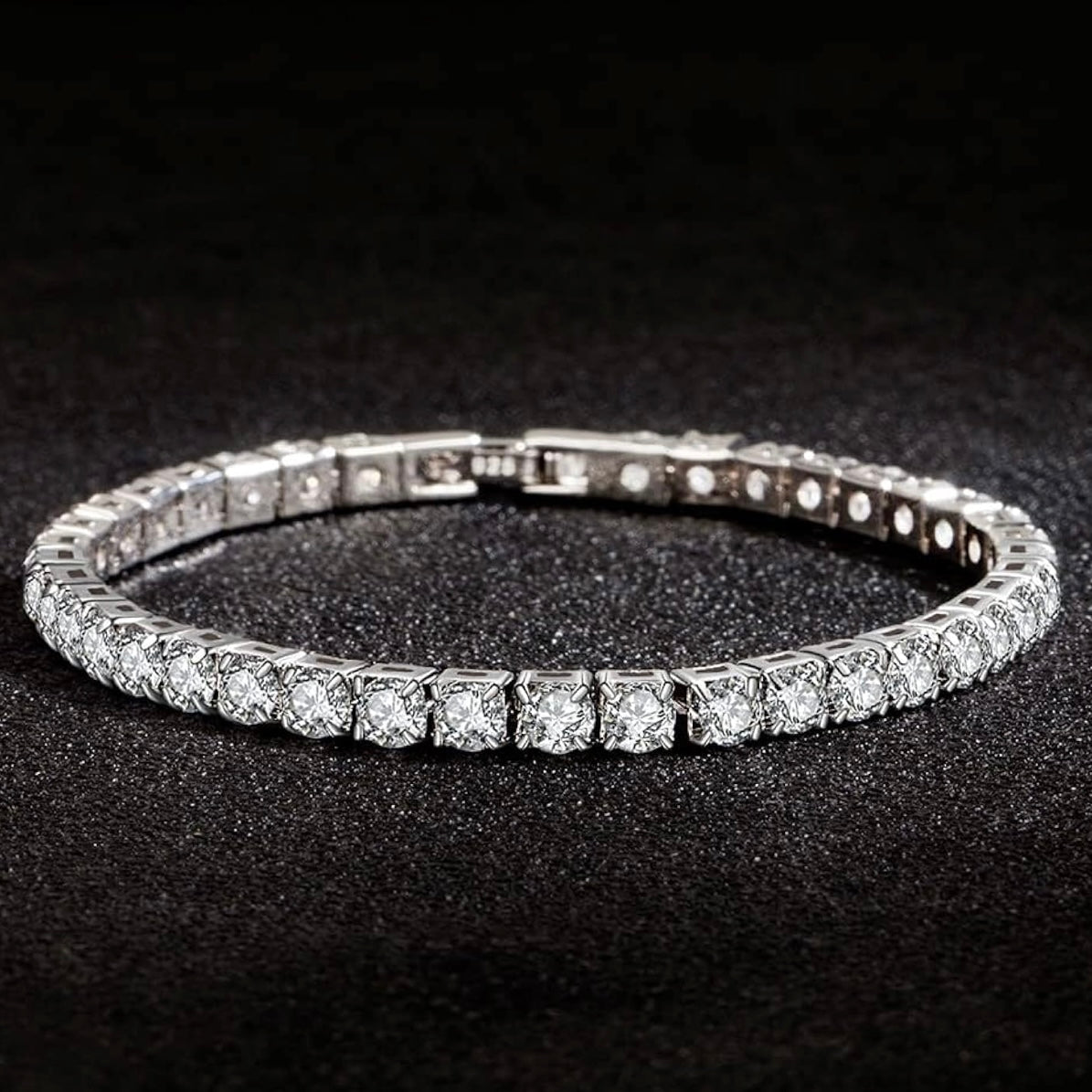 18K Gold Plated Classic Tennis Bracelet