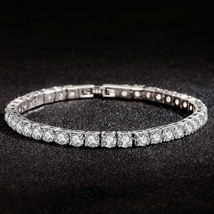 18K Gold Plated Classic Tennis Bracelet