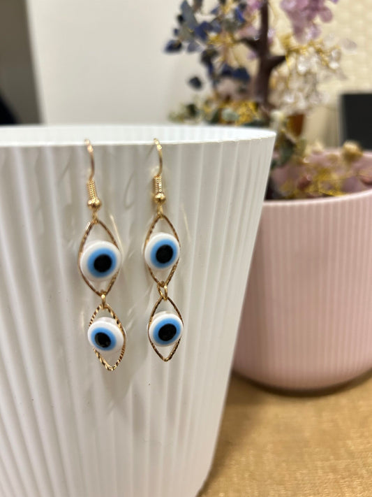 Protective Evil Eye Earrings