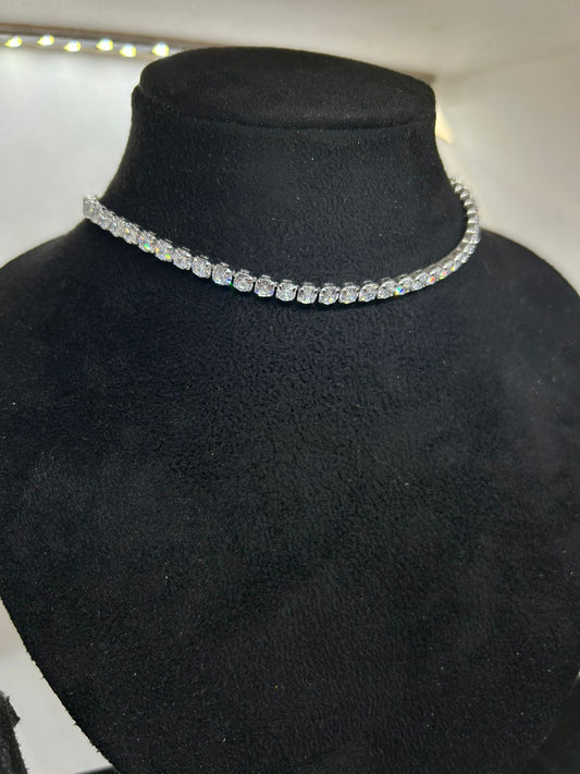 Silver Elegance Choker