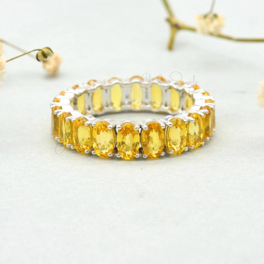Sunlit Citrine Ring