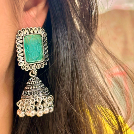 Pastel Bloom Jhumka