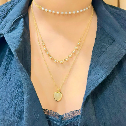 Triad Cascade Necklace