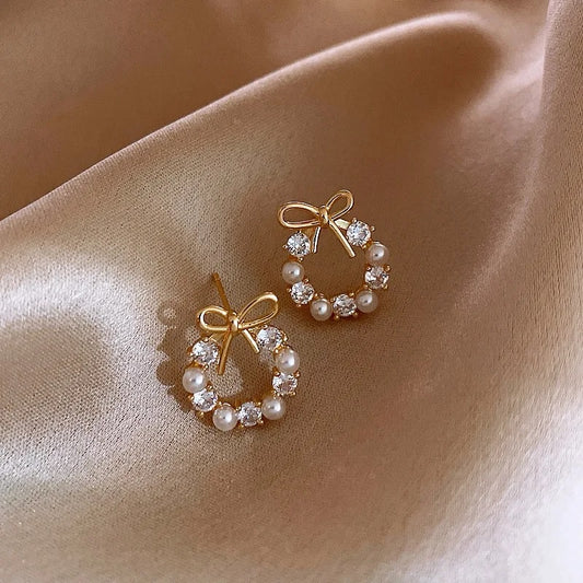 Luxury Pearl Stud Earrings