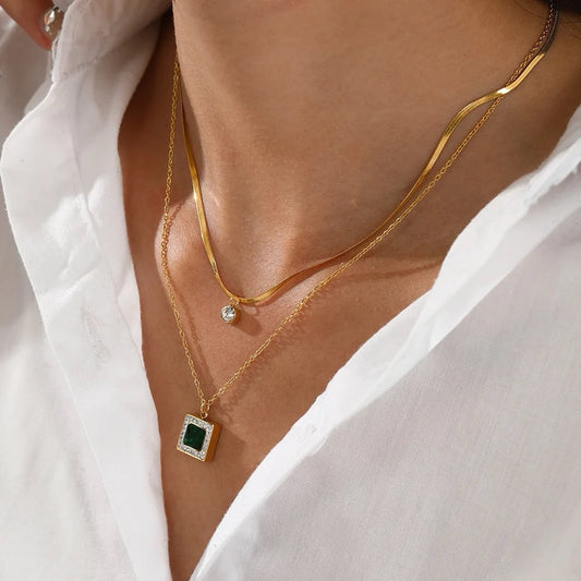 Sun-Kissed Gold Elegance Necklace