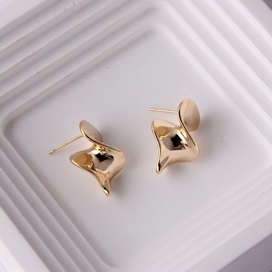 Twisted Harmony Stud Earrings