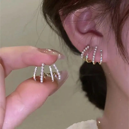 Studded Claw Earrings
